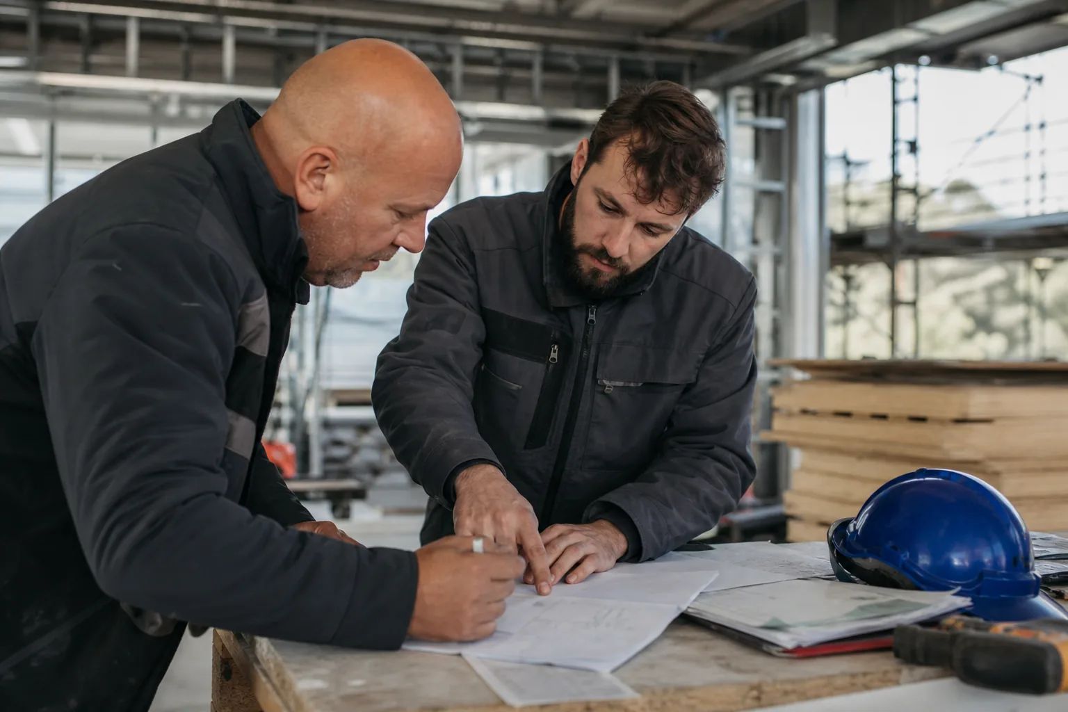 Werk op een Nederlandse bouwplaats. Beeld bij het artikel: Waar moet je op letten als je nagaat of het certificaatbeheer van je ploeg klopt?